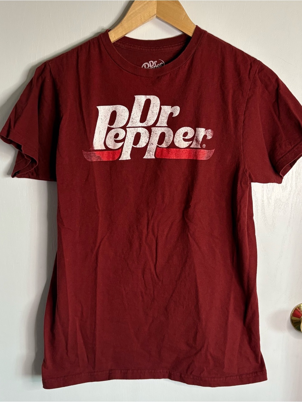 Maroon Logo T-Shirt - Classic Soda Brand